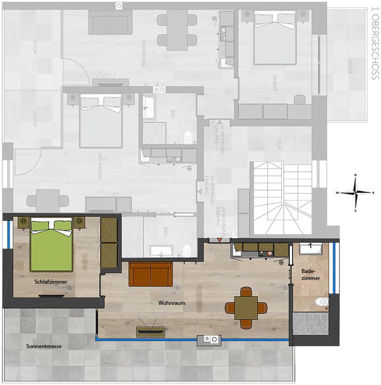Alpenchalet Apartments 帕尔奇内斯 外观 照片